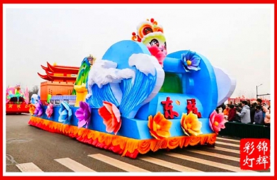 东城县春节庆典巡游彩车花车