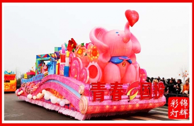 国投春节巡游花车